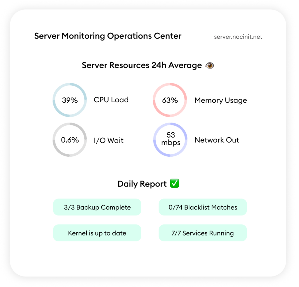 Linux Server Support & Management Services - Nocinit